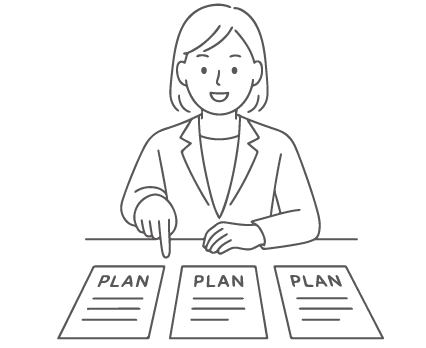 ケアプランのご提案イメージ